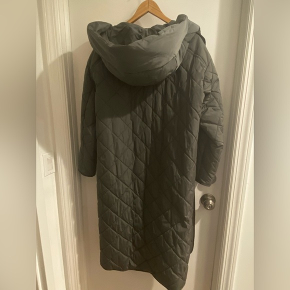 Zara women’s NWT water repellant green/grey coat size XS - Picture 12 of 15